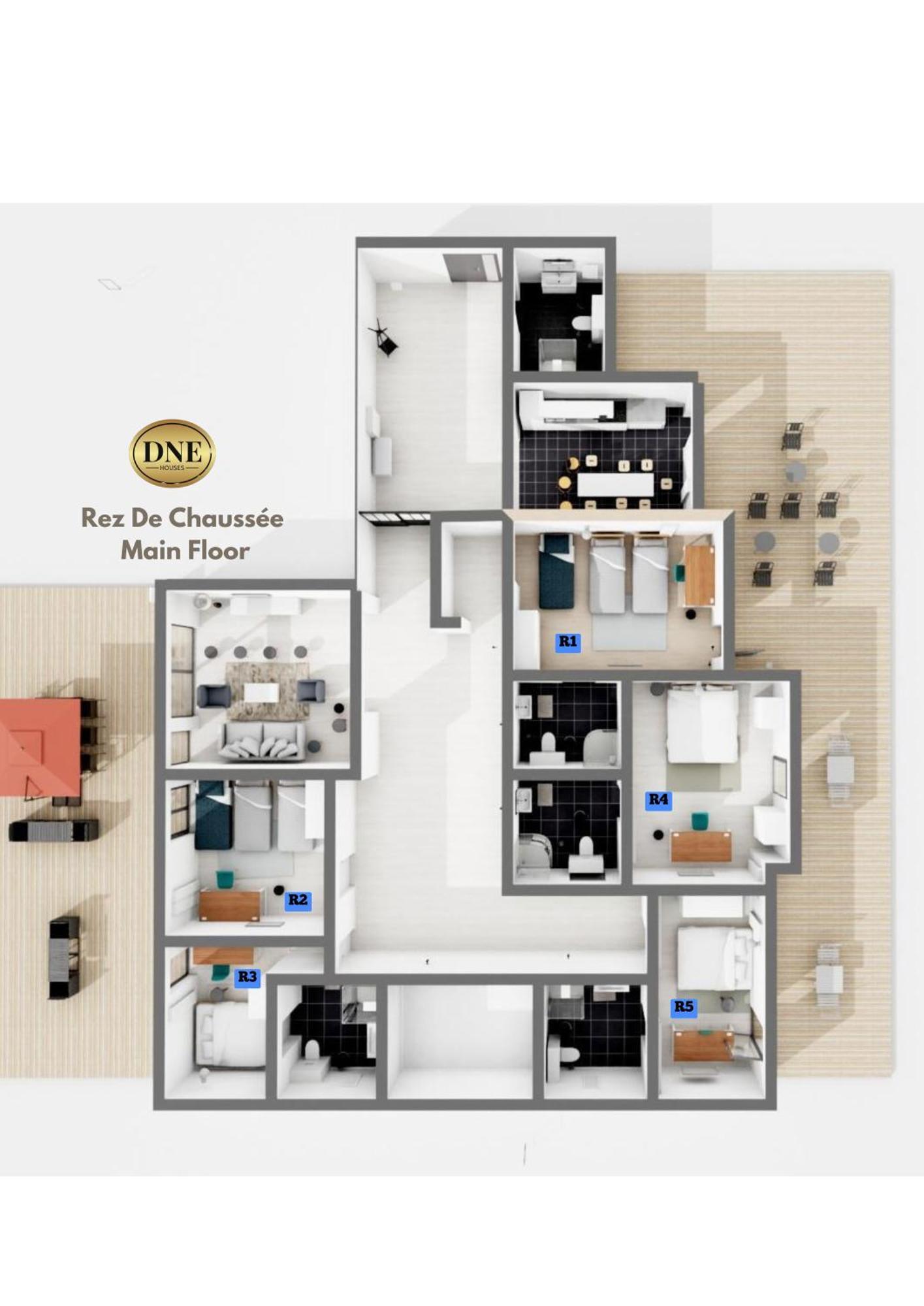 D&E - Paris-Disney - Holidays Apartment - Appartement De Vacances - 5 Chambres- 5 Sdb - 5 Bedrooms - 5 Bathrooms - Netflix Champs-Sur-Marne Exterior photo